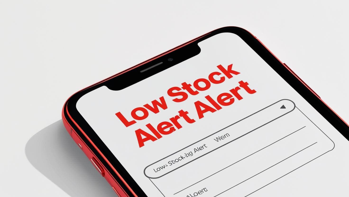 Low Stock Alerts